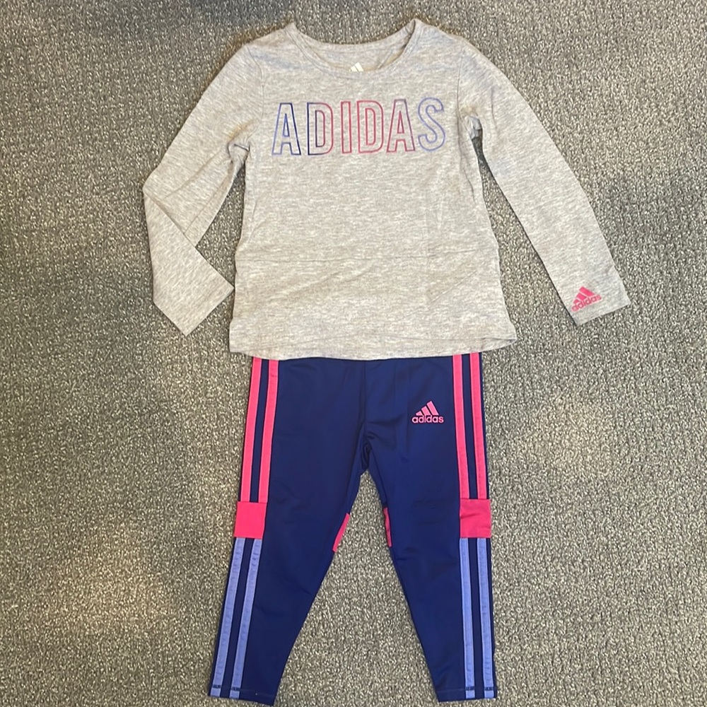 Toddler girls Adidas Active set